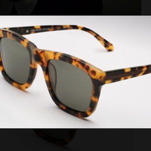 Karen Walker Deep Freeze Sunglasses in Crazy Tort